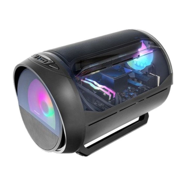 MARS GAMING Compact cylindrical PC case MC-CYLON MICRO-ATX