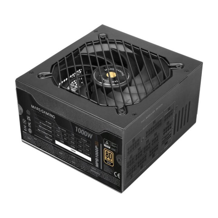 MARS GAMING Alimentation PC entièrement modulaire avec