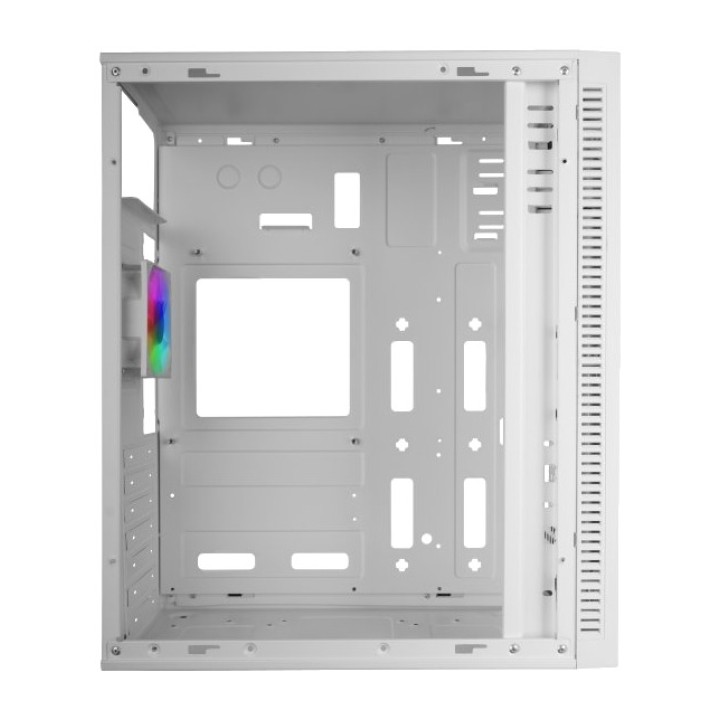 MARS GAMING Mid-tower PC case with tempered glass window