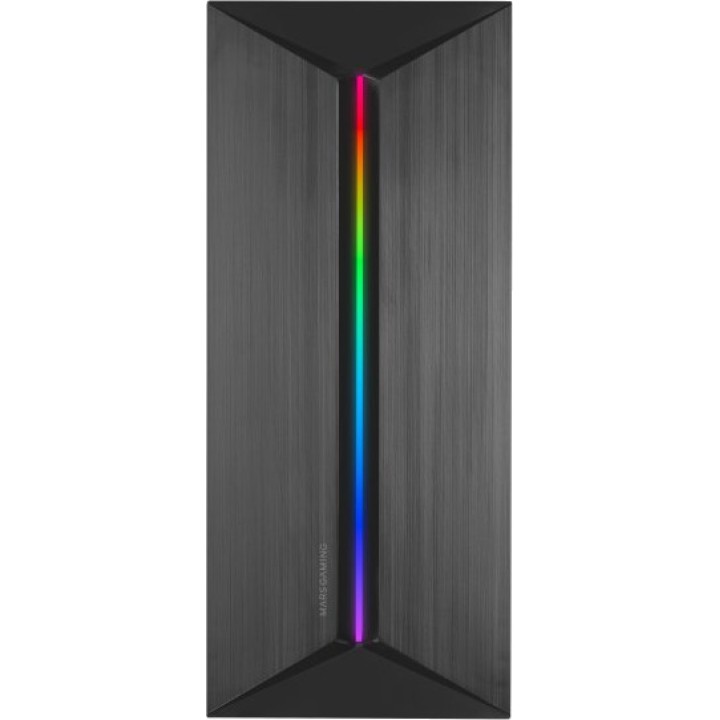 MARS GAMING Case per PC mid tower con finestra in vetro