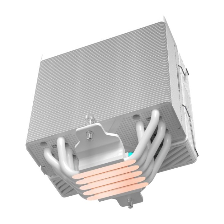 MARS GAMING Dual-tower air CPU cooler with PWM fan and ARGB
