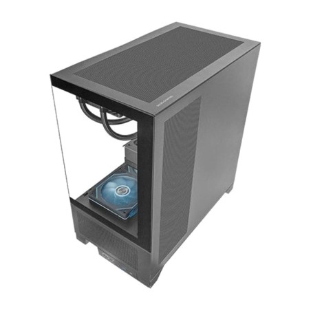 θήκη pc semi-tower με οθόνη lcd και συνεχές σκληρυμένο γυαλί mc-lcdx-atx