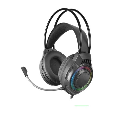 casque gaming filaire avec microphone mh124 frgb