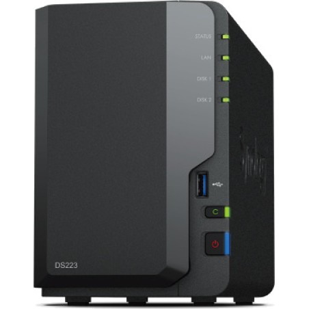 nas-server mit 2 einschüben diskstation-ds223 2gb-ram