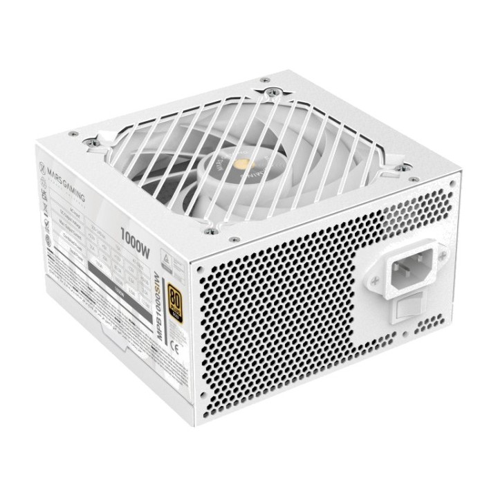 MARS GAMING Alimentation PC silencieuse avec ventilateur FDB