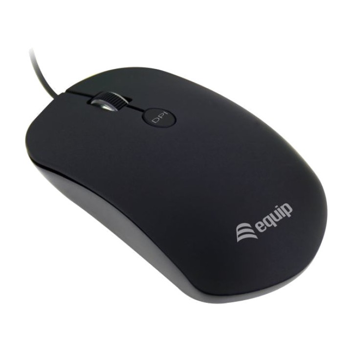 EQUIP Souris optique à 4 boutons avec câble USB LIFE 245114