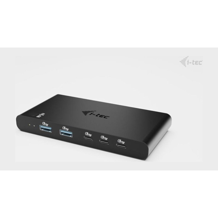 I-TEC Docking station KVM 11 en 1 para 2 equipos con HDMI 4K