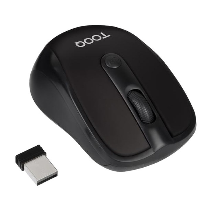 TOOQ Mouse wireless ambidestro con 4 pulsanti TQMW-1103