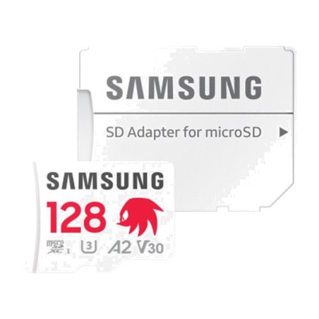 uhs-i microsdxc memory card with sd adapter pro-plus 128gb u3 v30 a2 mb-md128sa