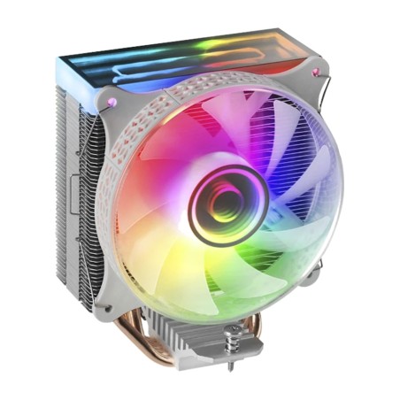 disipador de aire para cpu con doble espejo infinito argb mcpu-vr 120mm