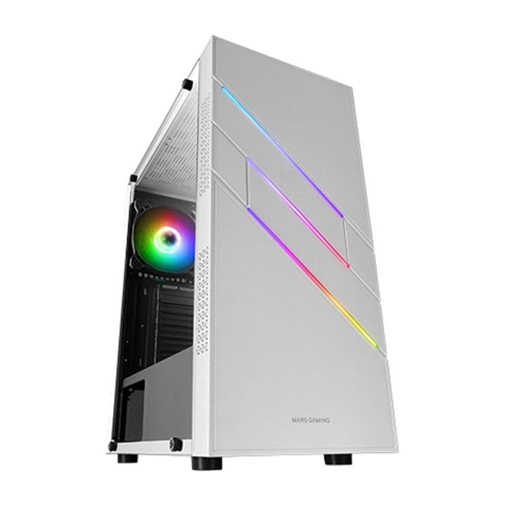 MARS GAMING Mid-tower PC case with front lighting MC-U3