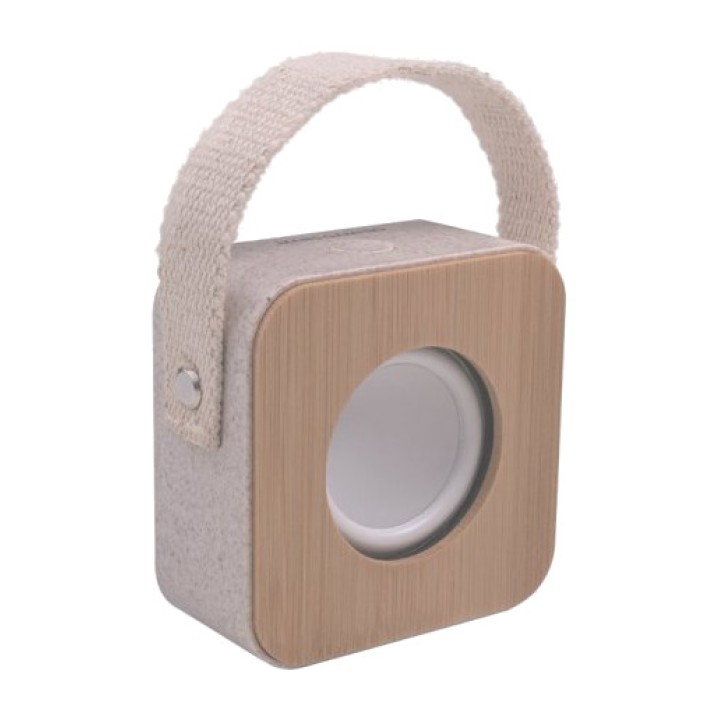 MARS GAMING Portable eco-friendly bamboo Bluetooth speaker
