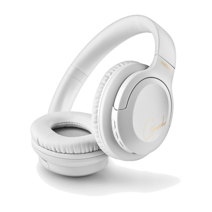 NGS Foldable supra-aural Bluetooth 5.1 wireless headphones