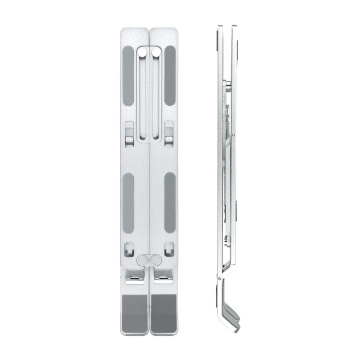 TOOQ Foldable laptop and tablet riser stand TQLRS0035-AL