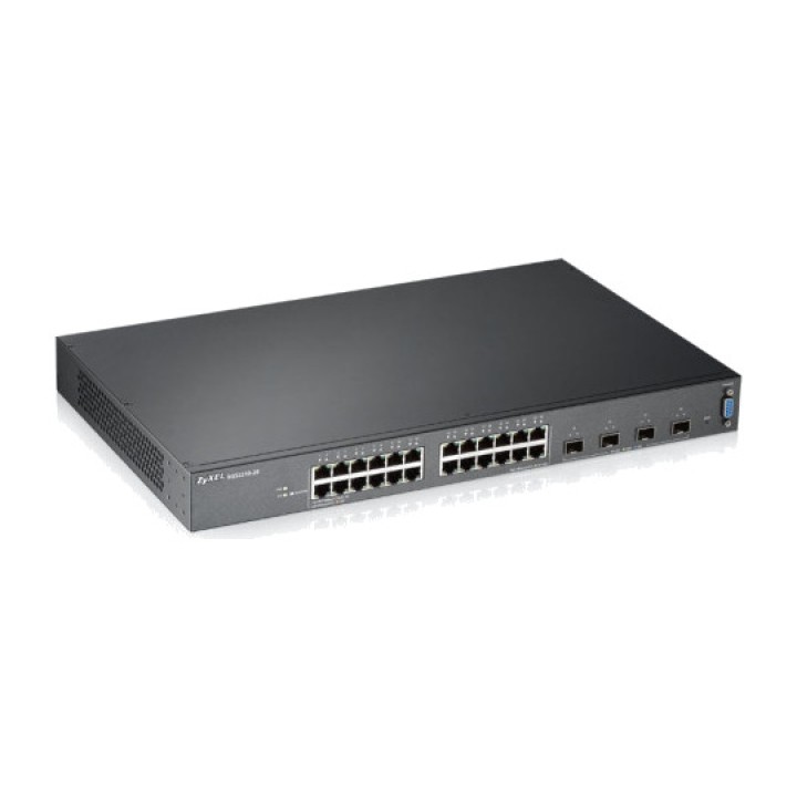 ZYXEL Switch Gigabit L2 gestito a 24 porte per montaggio su