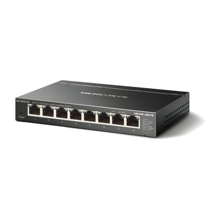 MERCUSYS Switch desktop Multi-Gigabit a 8 porte MS108GS-M2