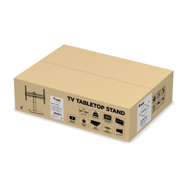 EQUIP Tischständer mit Standfuß für Fernseher 650612 70"