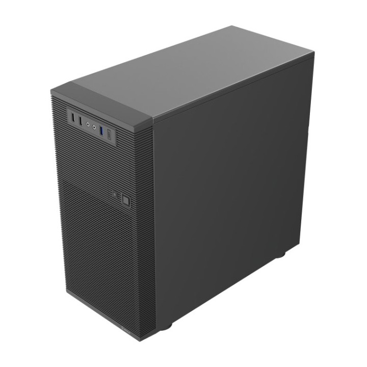 UNYKACH Ventilated mini-tower PC case with internal and