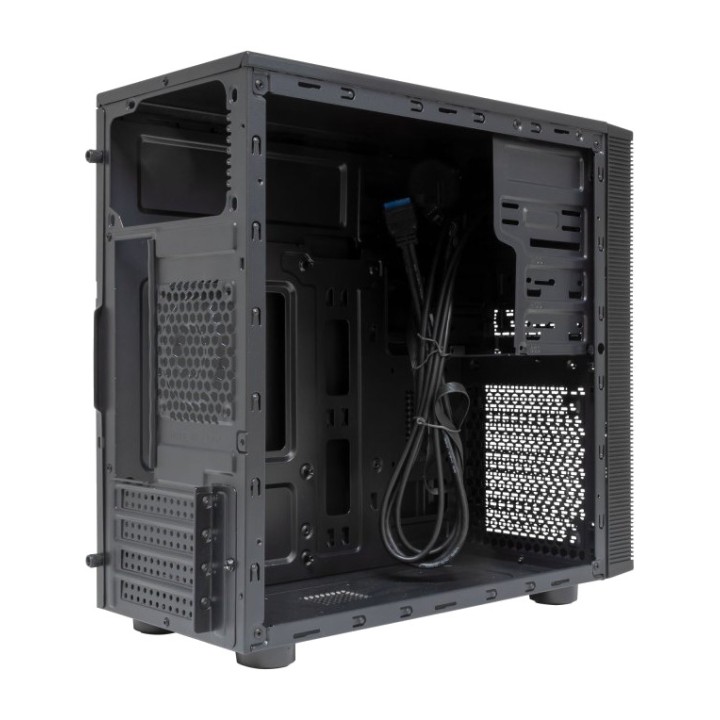 UNYKACH Caixa ventilada per a PC minitorre amb compartiments