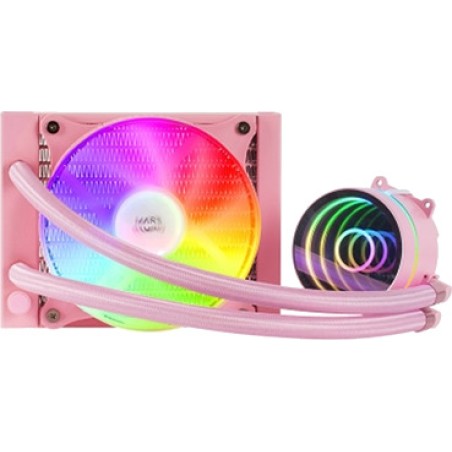 refroidissement liquide aio pour cpu avec miroir infini frgb ml-one120 1x120mm