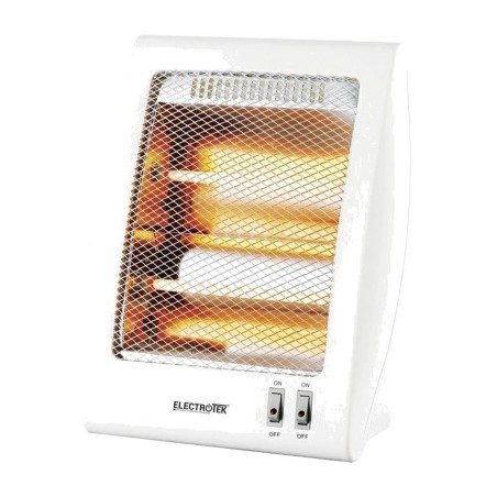 stufa al quarzo con 2 livelli di potenza e sistema antiribaltamento et-qh02 400-800w