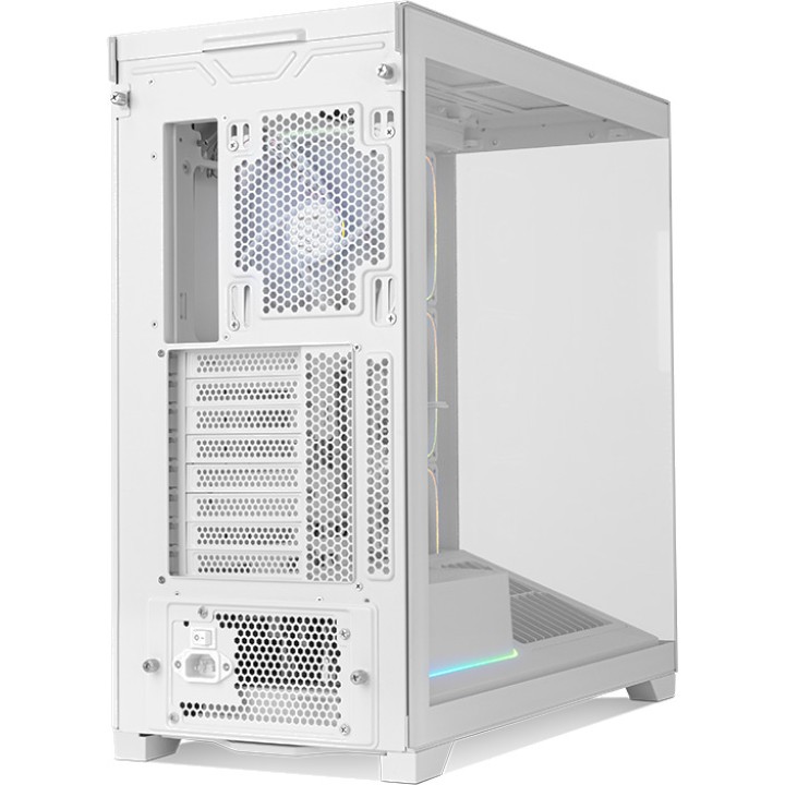 NOX Obudowa gamingowa semi-tower ATX z hartowanym szkłem,