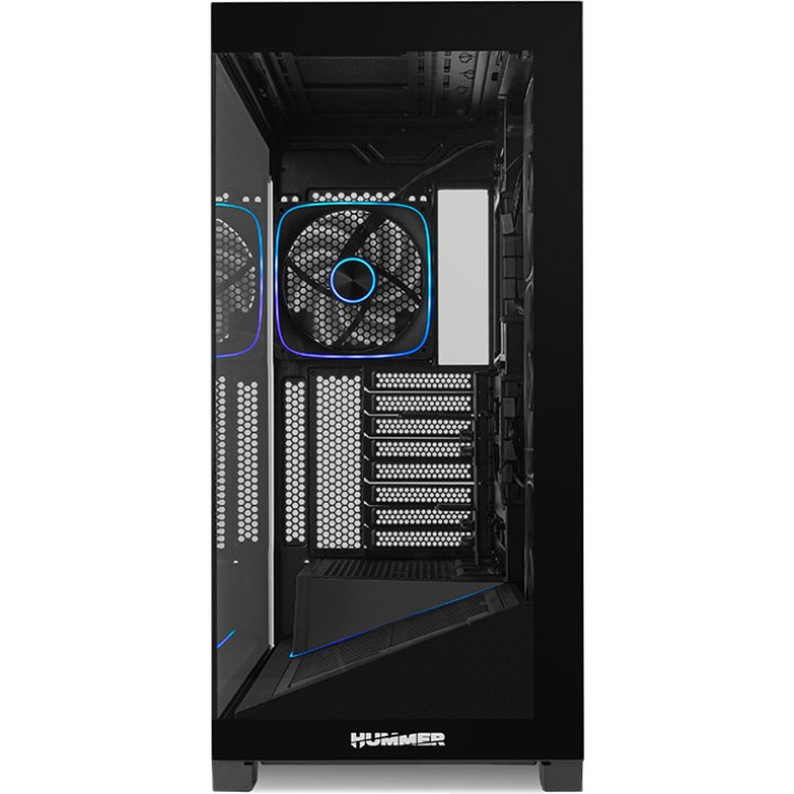 NOX ATX igralno semi-tower ohišje s kaljenim steklom,