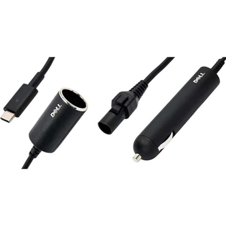 DELL Cargador de coche y avión para portátil USB-C 65W
