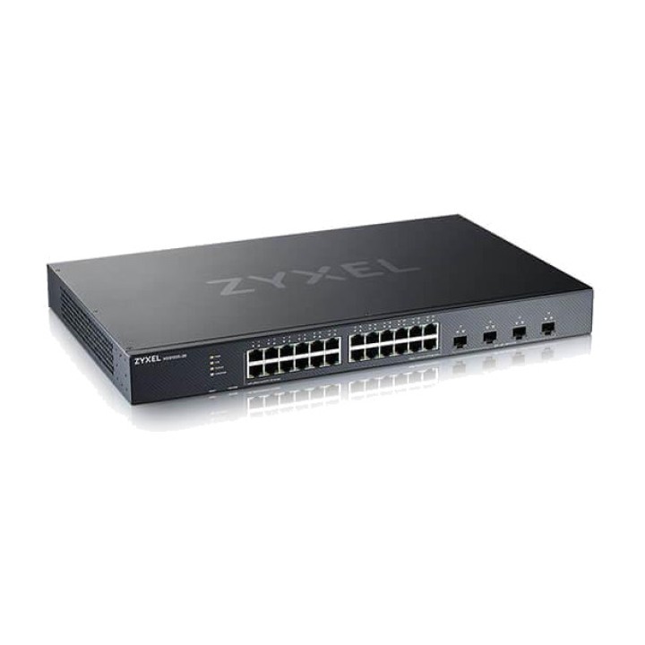 ZYXEL 24-port Gigabit L3 managed switch with 4 SFP+