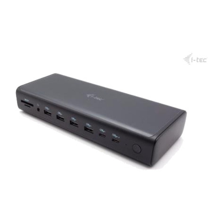 I-TEC Docking station universal 18 en 1 para 6 monitores 4K
