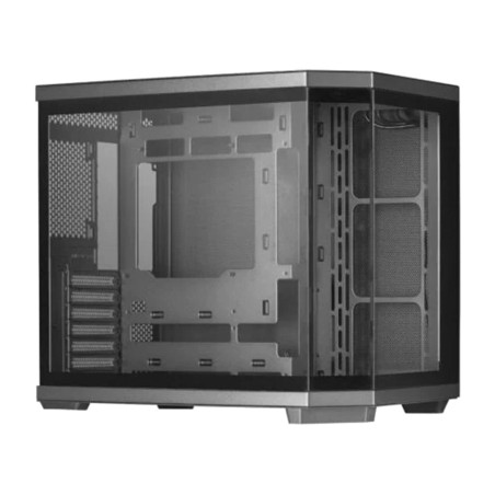 caja para pc semitorre con triple panel de cristal templado mc-3tcore-atx