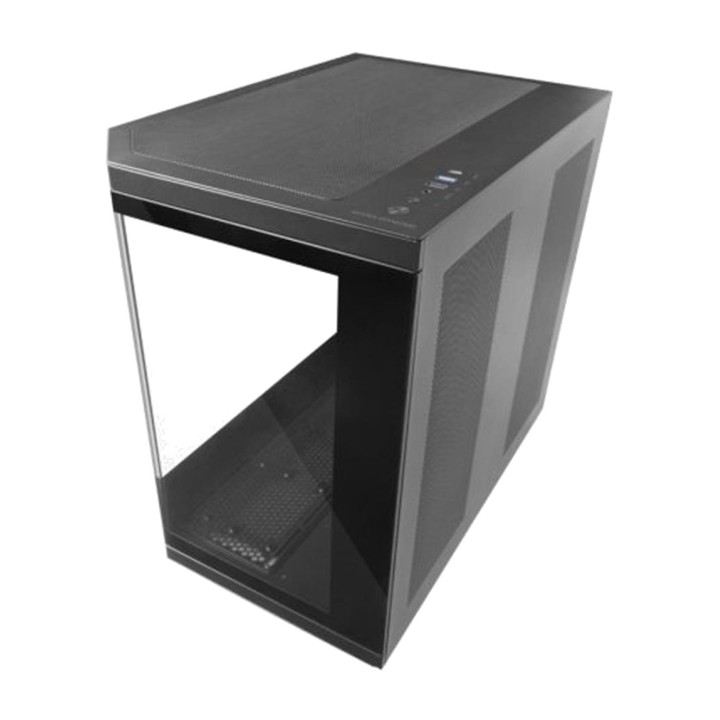 MARS GAMING Boîtier PC moyen tour avec triple panneau en