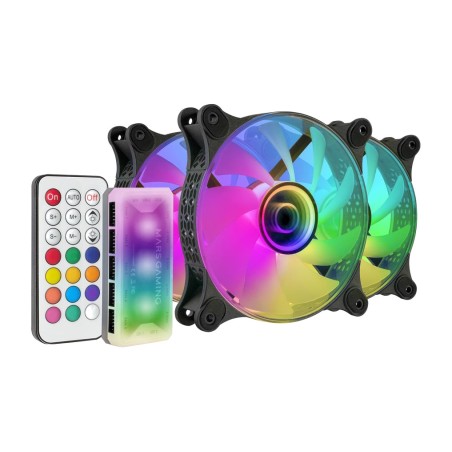 pc case fan kit with argb infinity mirror mf-3dkit 3x120mm