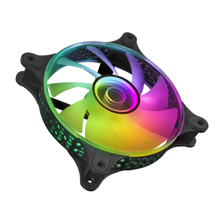 MARS GAMING Kit de ventiladores para caja de PC con espejo