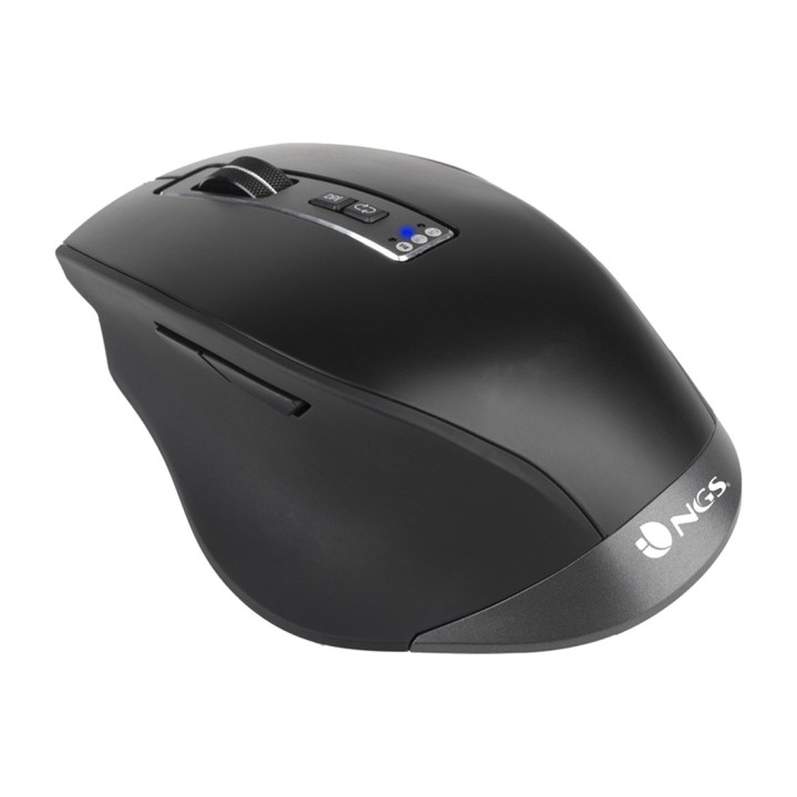 NGS Souris laser sans fil rechargeable 6 boutons