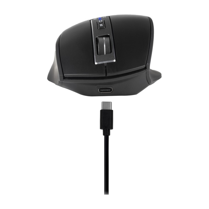 NGS Mouse laser wireless ricaricabile multi-dispositivo a 6