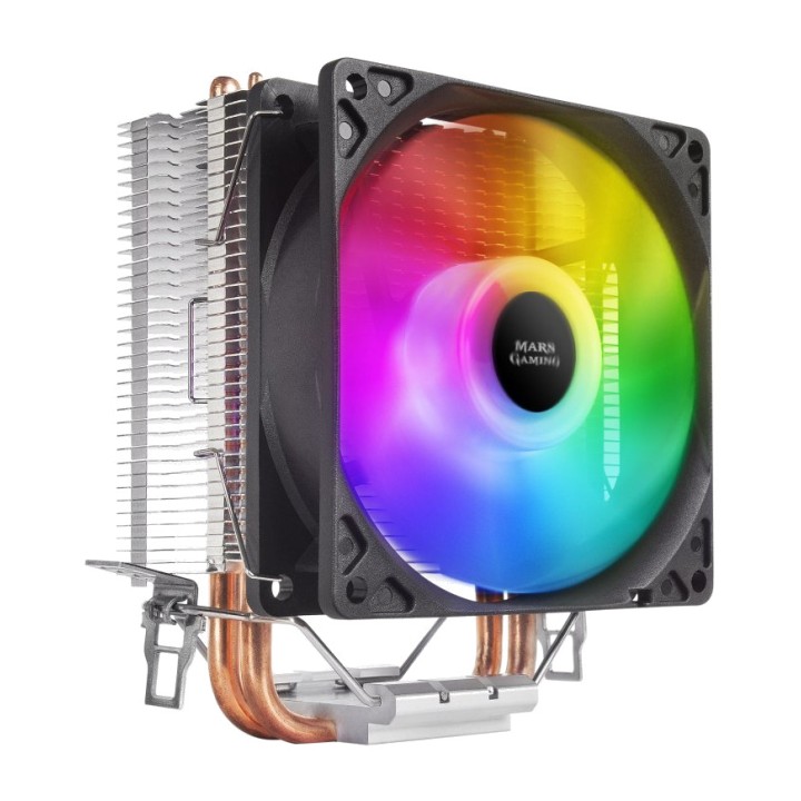 MARS GAMING Ventirad pour CPU avec 2 caloducs et éclairage