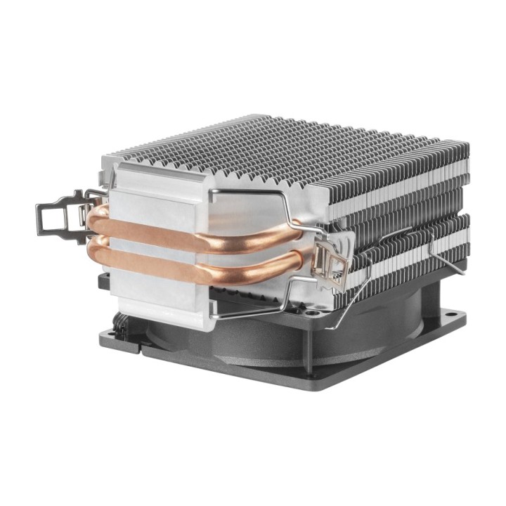 MARS GAMING Disipador de aire para CPU con 2 heatpipes e