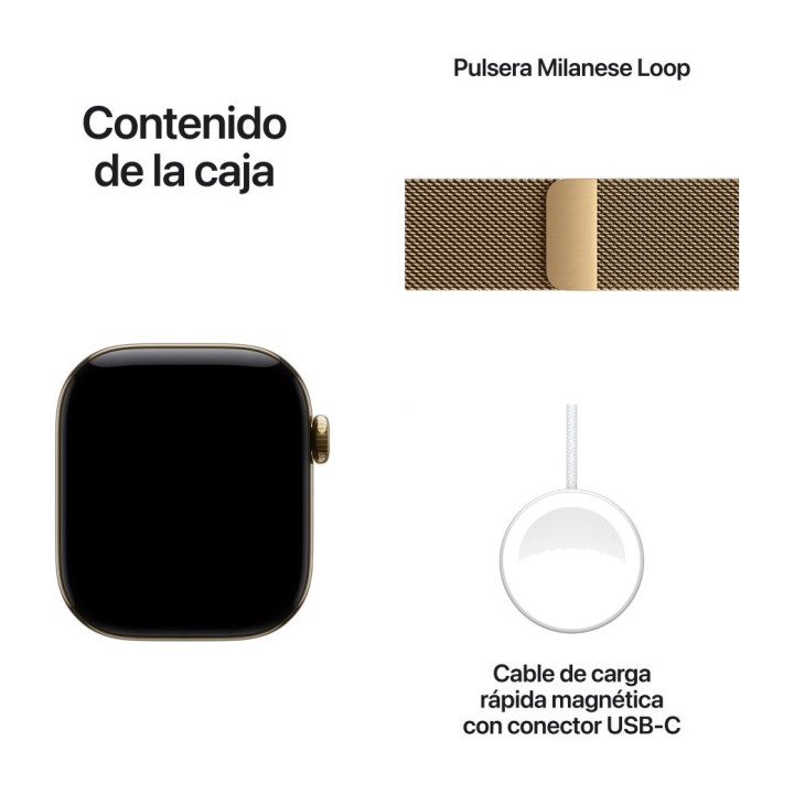 APPLE Montre connectée avec boîtier en titane, GPS et