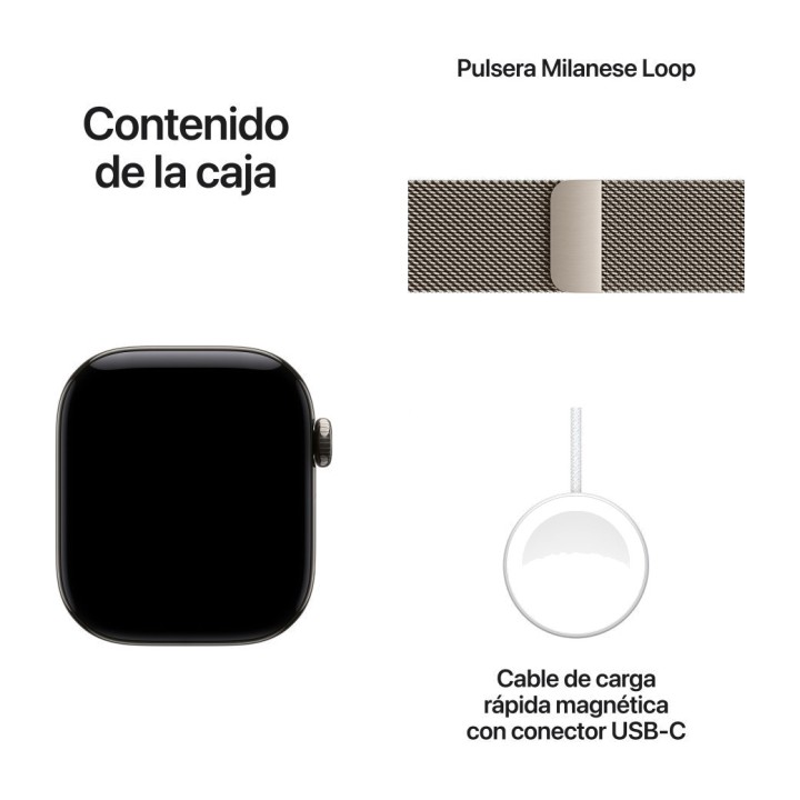 APPLE Smartwatch con cassa in titanio, GPS e connettività