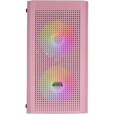 kompakti tietokonekotelo kolmella tuulettimella mc300 micro-atx frgb 3x120mm
