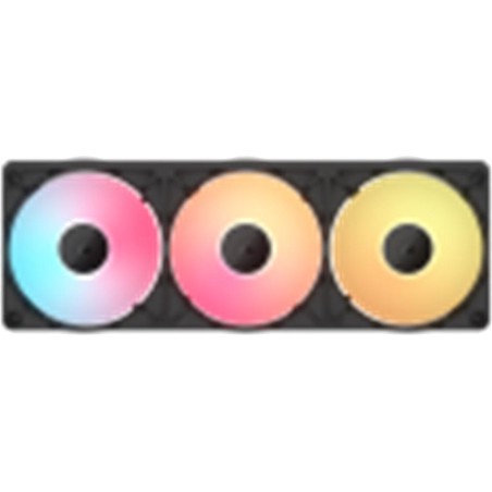 ventola tripla per case pc con telaio unificato e hub icue-link rx360-ii-rgb 3x120mm system-hub