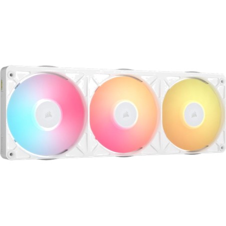 ventola tripla per case pc con telaio unificato icue-link rx360-ii-rgb 3x120mm