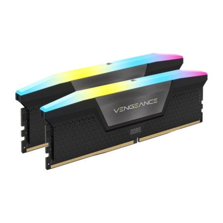 dimm ram memory kit with lighting vengeance-rgb-ddr5 6000mhz 32gb (2x16gb) cl38