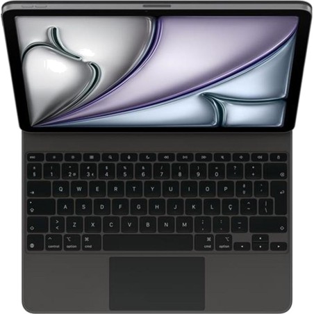keyboard with case and trackpad for tablet in portuguese magic-keyboard ipad air 13" m4 qwerty-pt