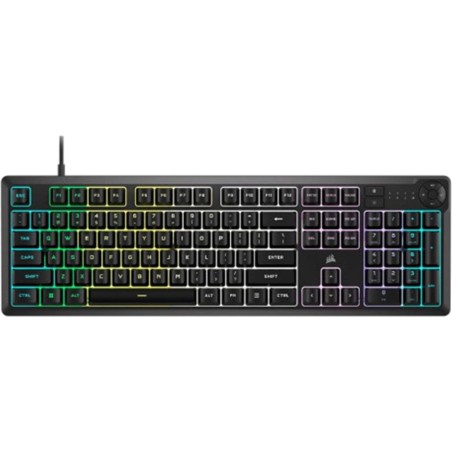 teclado gaming de membrana con distribución portuguesa k55-core rgb-ch-9226c65-pt