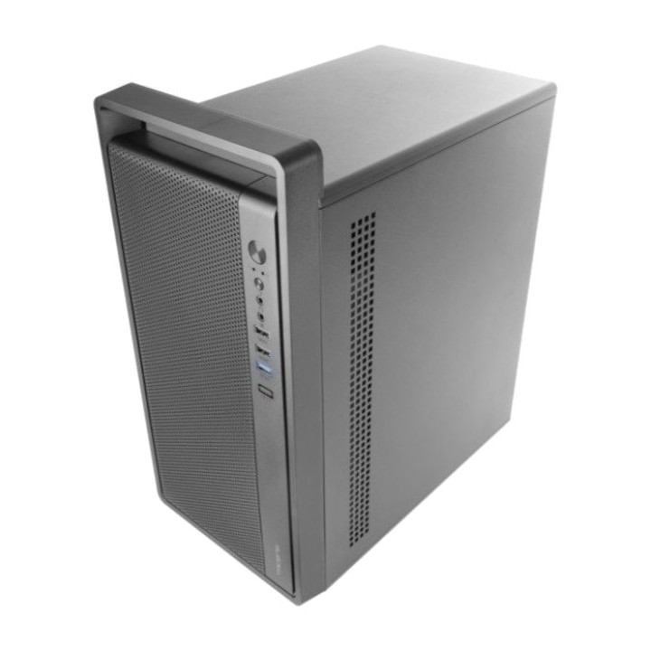 TACENS Mini-Tower-PC-Gehäuse mit Mesh-Front und Tragegriff