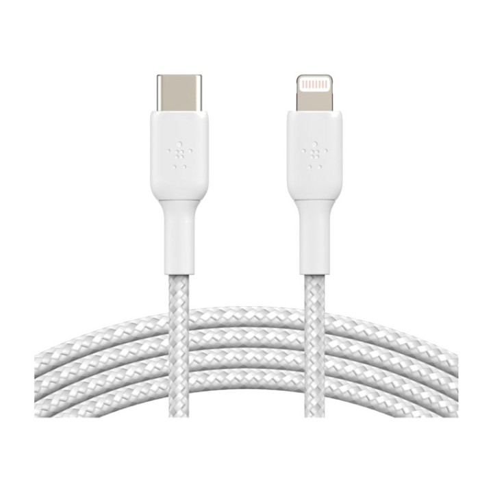 BELKIN Braided USB-C to Lightning charging and data cable