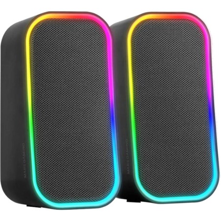 2.0 computer speakers with bluetooth ms-om rgb-20w