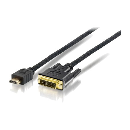cable hdmi a dvi con conectores macho 18+1 fhd 1,8m